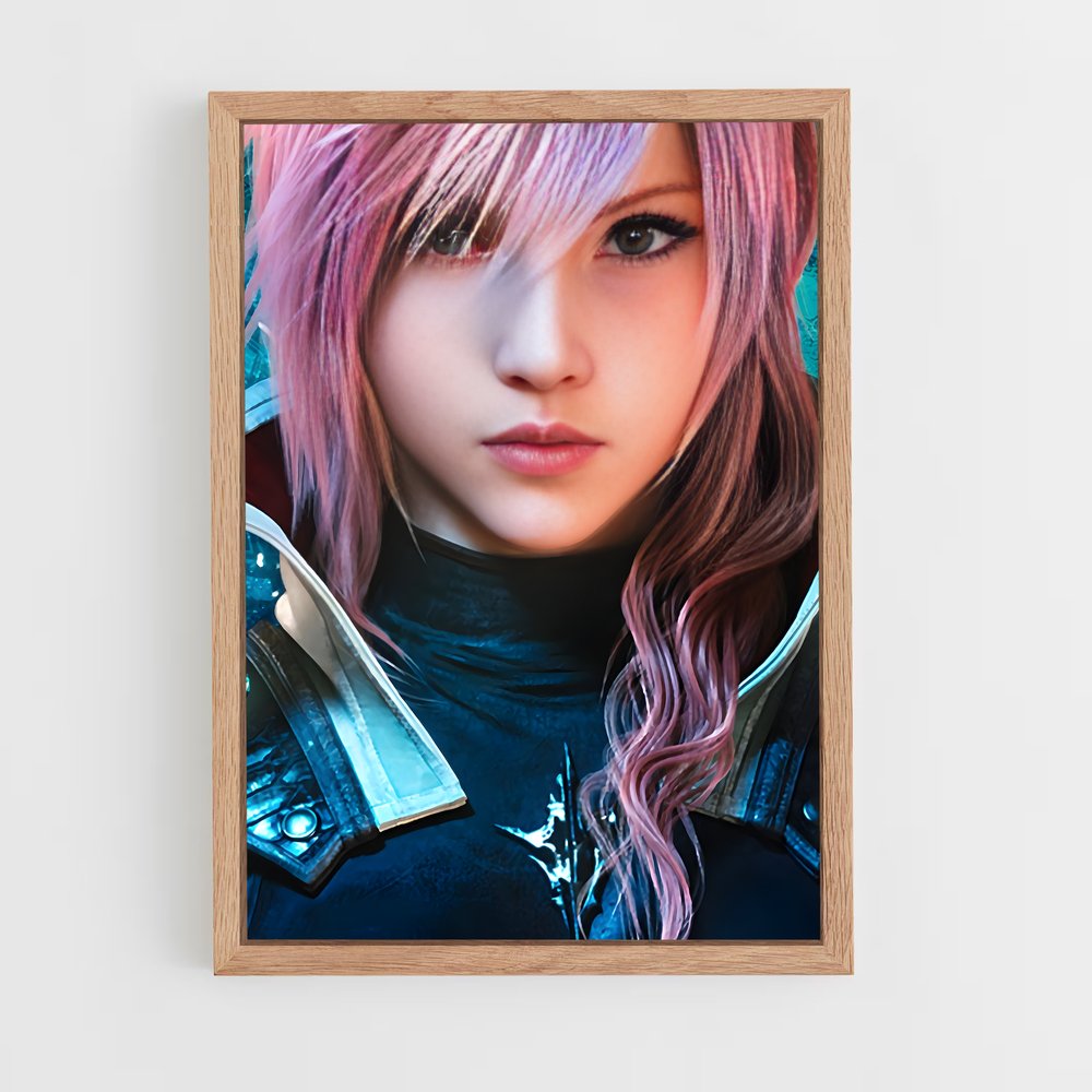 Poster Éclat de Foudre – affiche Final Fantasy (vue 4)